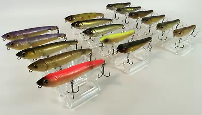 16 Megabass Dog-X 1/4oz Dog-X Jr Coayu 5.8g (Hooks Changed Paint Peeling) Lot. • $138