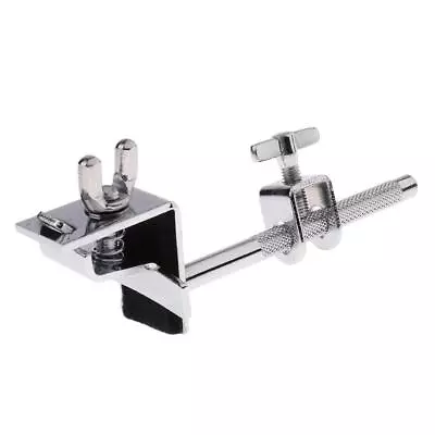 Durable Metal Bass Drum Hoop Mounted Cowbell Holder Clamp • £11.64