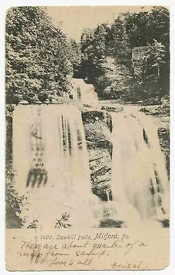 Sawkill Falls Milford Pennsylvania 1906 • $5.99