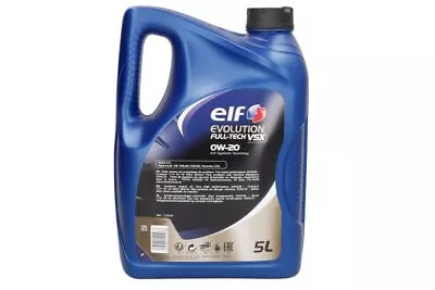 Engine Oil ELF EVO FULLTECH VSX 0W20 • $166.32