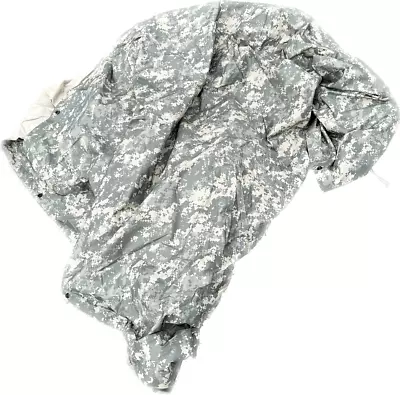 US Military Army ACU Digital Wet Weather PONCHO LINER Woobie Blanket -VG • $40