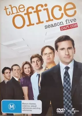 The Office Season 5 Part 1 (DVD 2008) Steve Carell John Krasinski Region 4 VGC • $10