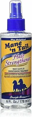 Mane Tail Original Hair Strengthener Spray Nourishes Repairs Stronger Hair Care • £8.99