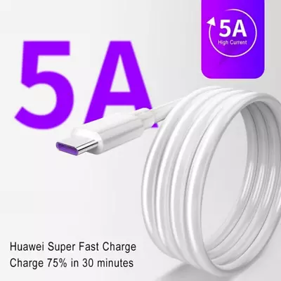 5A Fast Charging USB C Cable Phone Charger Data Micro USB Type C Cable Android • £1.19