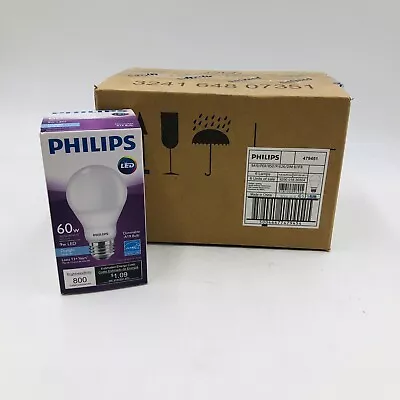 Philips LED A19 9W 5000K Dimmable Lightbulbs Pack Of 6 (479451) • $34.99