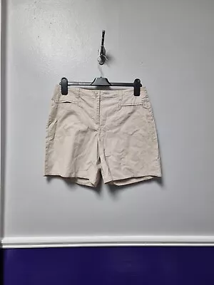 Papaya 100% Cotton Beige Casual Cargo / Safari Shorts - Size 12 • £10