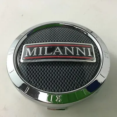 Milanni Snap In Wheel Center Hub Cap Chrome C9012 C-229-1 75mm Diameter MIL60 • $20