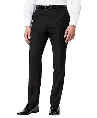 Bocaccio Uomo Men’s Classic Fit Flat Front Tuxedo Pants - Comfort Fit... • $27.99
