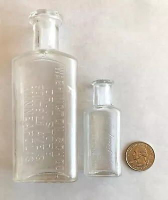 Vintage Medicine Bottles (2) From Minneapolis MN • $7