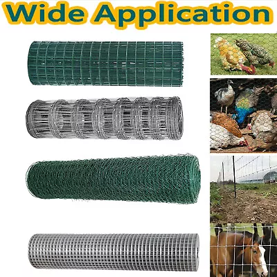 Stock Fencing L8/80/15 Sheep Pig Livestock Fence 50m Long 80cm High Galvanised • £25.91