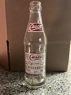 Vintage Glass Bottle Casco Beverages Casco Bottling Company Portland Maine • $13