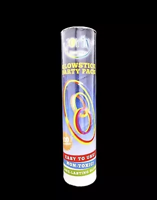 Glow Sticks Bulk Party Favors 100Pk 8  Glow In The Dark Birthday Party Supplies • $8.99