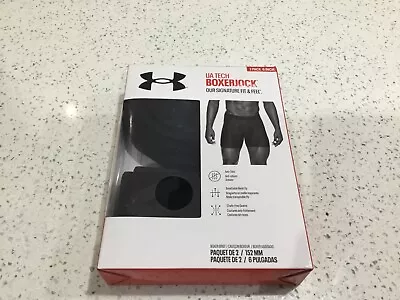 Under Armour Charged Cotton Boxerjock Boxer Jock UA Men 2 Pack Boxed Size Small • £19.50