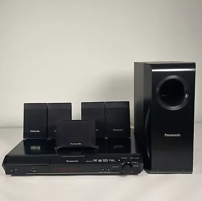 Panasonic Home Theater Sound System Subwoofer Surround Sound Speakers SA-PT160 • £59.99