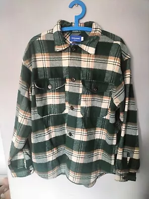 Jack And Jones Green Checked Shirt • £18