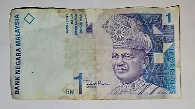 Malaysia 1 Rm Banknote • $0.99