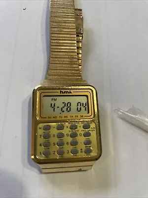 Vintage 1980’s HMI Digital Calculator /Alarm/Chrono Watch ~ Hong Kong ~ New/Old • $49.99