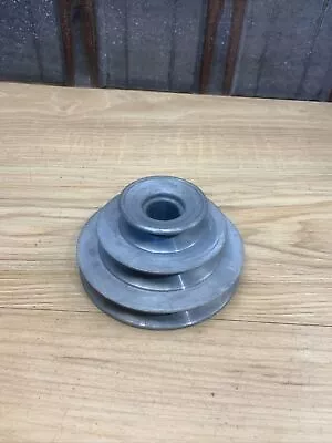 4” 3 Step V-belt Pulley With 3/4” Bore • $17.99