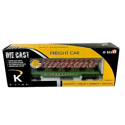 K.LINE Die Cast O-Scale #K713-7401 Kandy Kane Operating Dump Car Load Candy Cane • $65