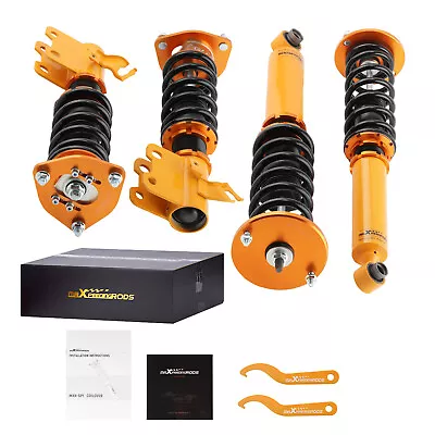 Coilovers Shock Strut Suspension Kit Adj Height For Nissan S14 240SX Silva 95-98 • $248