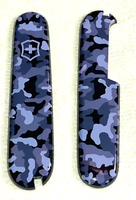 New Victorinox 91mm HANDLE / SCALE  2 Piece KIT  In Navy Camo • $12.95