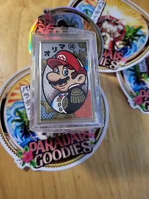 NINTENDO Super Mario Bros Japanese Traditional Playing Cards Hanafuda Red • $34.99