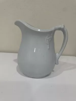 Cockson & Seddon Vintage Iron Stone China Pitcher/creamer White 5 Inches. • $29