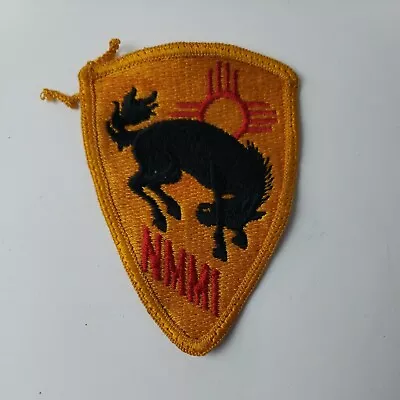 Vintage US Army NMMI College Patch New Mexico Military Institute Broncos Roswell • $3.49