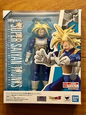 Bandai Tamashii S.H.Figuarts Dragonball Z Super Saiyan Trunks Super Power USA • $32