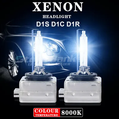 Set(2) D1C/D1R/D1S 8000K Ice Blue Hid Xenon Headlight Oem Replacement Bulbs US • $14.24