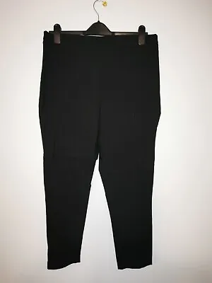 Asos Trousers 14 Black Skinny Cropped • £0.99