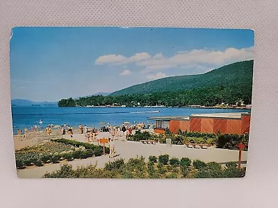 Vintage Postcard Lake George New York Adirondacks Million Dollar Beach Bath • $10.36