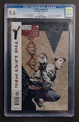 DC/Vertigo Comics’ Y : The Last Man #1  CGC 9.6   2002 • $9.99