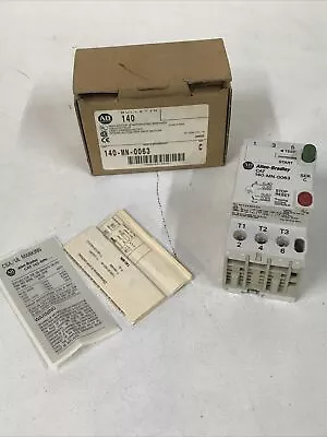 Allen Bradley 140-MN-0063 Series C Manual Motor Starter Switch Circuit Breaker • $63.74
