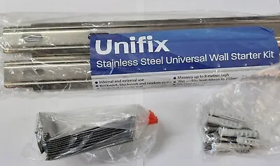 £10.99 • Buy Unifix Stainless Steel Wall Starter Kit ( COLLECTION ONLY)