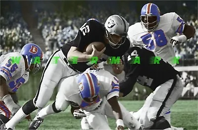 $14.95 • Buy Oakland Raiders V Denver Broncos Kenny Stabler PRINT (comes 4 Sizes)