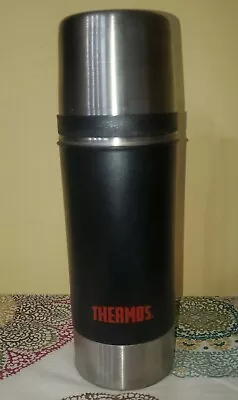 Thermos Vacuum Bottle .99 Litre/1.03 U.S. Quart Size W/Large Lid For Drinking • $22
