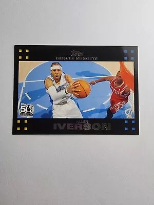 2007-08 Topps Allen Iverson 50th Anniversary #33 • $4