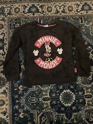 Girls Minnie Mouse 8 Years Jumper • £2