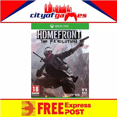 Homefront The Revolution Xbox One New & Sealed Free Express Post • $31.95