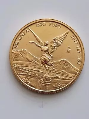 2017 Mexico Pure Gold 1/10 Oz Libertad  Winged Victory BU • $310