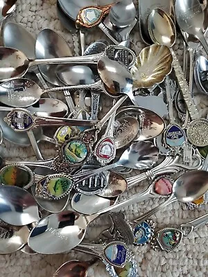Vintage Souvenir Spoons - You Pick Cheapest/best Range On Ebay! Silver Pewter • $2.95