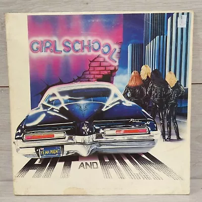 Girlschool - Hit And Run - 12  Vinyl LP Record Album - 1981 - VG / VG Condition  • $17.41