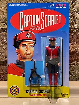 CAPTAIN SCARLET - Vivid Imaginations Figures NEW Stored Since 1993 • £18.50