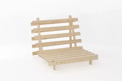 £74.99 • Buy Wooden Futon Sofa Bed Frame Single Or Double - 2ft6, 3ft, 4ft & 4ft6 BASE ONLY