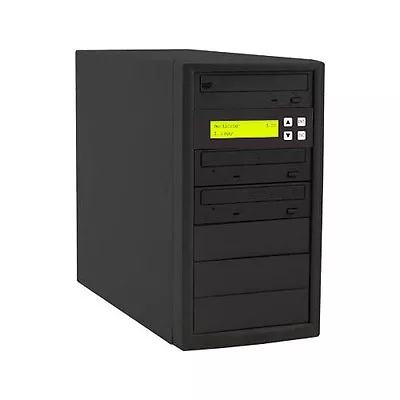 1 To 2 Target 24x SATA DVD CD Duplicator Tower Burner Multiple Disc Copier • $199