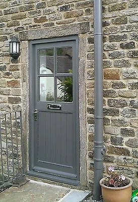 4 Lite Cottage Door With Or Without External Door  Frame *MADE TO MEASURE* • £950