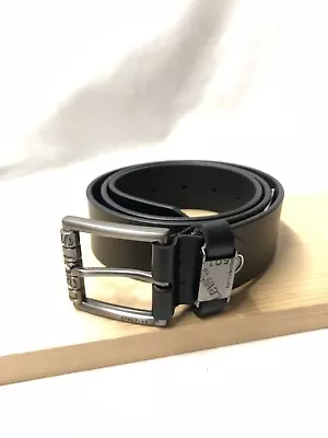 Mens Black Levi’s Leathar Belt Suitable For 32 To 34 Waist(mv04702) • £19.99