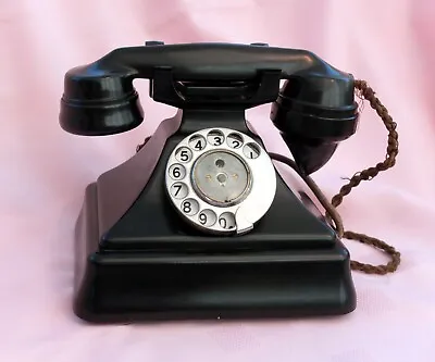 £25 • Buy Vintage Black Bakelite Telephone From The 30's