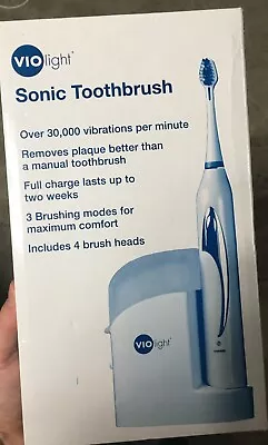 Sonic Electric Toothbrush Violight 3 Brushing Modes 2 Week Charge • $40